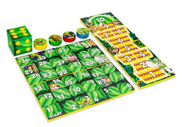 Juego colorido en la parte trasera de Softplay con temática de Jungla Dino