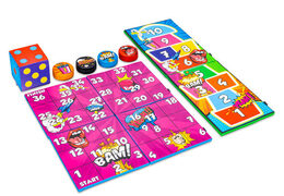 Juego colorido en la parte delantera de Softplay con temática de cómic