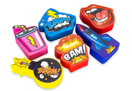 Juego de tema Softplay con imágenes cómicas de animales