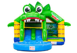 Compra el inflable Slide Combo Doble tema Cocodrilo en JB
