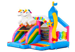 Compra en línea el castillo hinchable Slide Combo con figuras en 3D y tobogán en JB