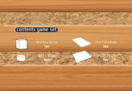 Contenido del set de juego Softplay en tema de granja para comprar en JB