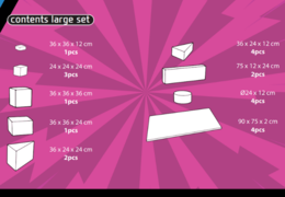 Contenido del set Large Softplay en tema de cómic comprar en línea