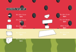 Contenido del set Large Softplay en tema de Flamenco - Hawái comprar en línea