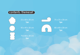 Contenido del set temático Softplay en tema de caramelos pedir en línea en JB