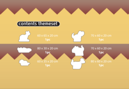 Contenido del set temático Softplay en tema de Jungla - Dinosaurio pedir en línea en JB