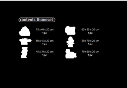 Contenido del set temático Softplay en tema de Pirata - Mundo Marino pedir en línea en JB