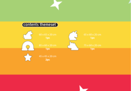 Contenido del set temático Softplay en tema de unicornio pedir en línea en JB