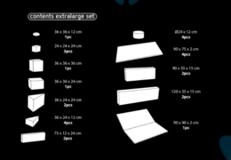 Ordena el contenido del set Softplay XL en tema de Piratas - Seaworld de JB Meppel