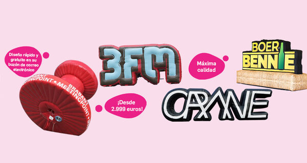 Productos inflables personalizados para escenarios y festivales a pedido para la venta en JB