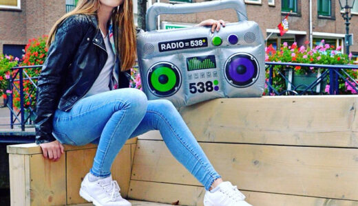 538 inflatable radio