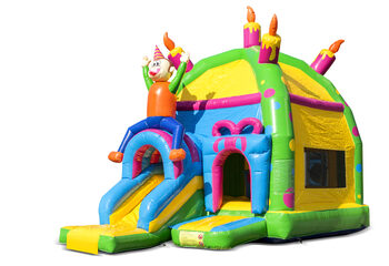 Comprar castillo inflable de interior multiplay maxifun super hinchable con tobogán en fiesta temática fiesta infantil. Ordene castillos inflables en línea en JB Hinchables España