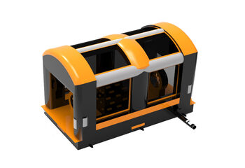 Mega inflable de 40 piezas giga modular Wall Climber curso de asalto para niños. Ordene carreras de obstáculos inflables en línea ahora en JB Hinchables España