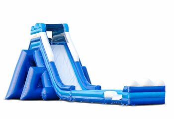 Ordene en línea un tobogán monstruo inflable de 8 metros de altura y 54 metros de largo con una escalera doble para sus hijos. Compre toboganes inflables ahora en línea en JB Hinchables España