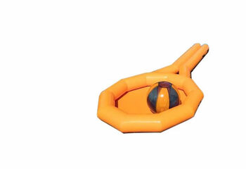 Compre un estante oscilante naranja inflable para grandes y pequeños. Ordene artículos inflables en línea en JB Hinchables España