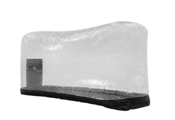 Solicite una cápsula de motocicleta inflable para guardar su motocicleta