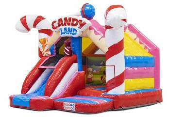 Slide Combo Candy Theme Slide Gorila inflable a la venta para niños
