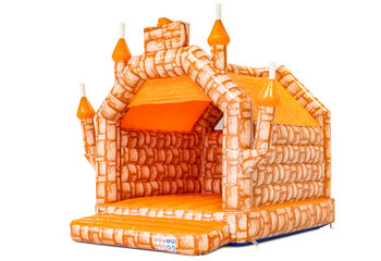 Pedir el castillo hinchable estándar Orange Brick en línea en JB