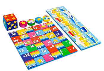 Juego colorido en la parte trasera de Softplay con temática de unicornio