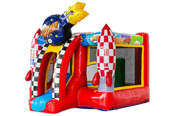 Ordene el castillo hinchable Midi Bounce en estilo cómic en línea en JB Inflatables