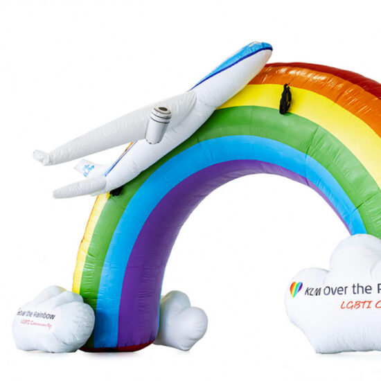 start-finishboog regenboog