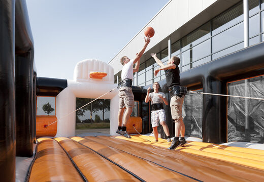 Ordene un campo de juegos inflable multifuncional para varios tipos de actividades deportivas tanto para jóvenes como para mayores. Compre arena deportiva inflable ahora en línea en JB Hinchables España