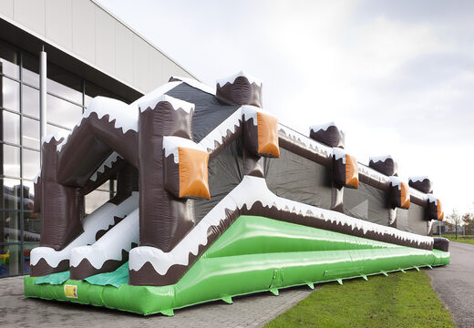 Comprar pista de rodillos hinchable doble en tema invernal tanto para pequeños como para mayores. Ordene atracciones inflables de invierno ahora en línea en JB Hinchables España