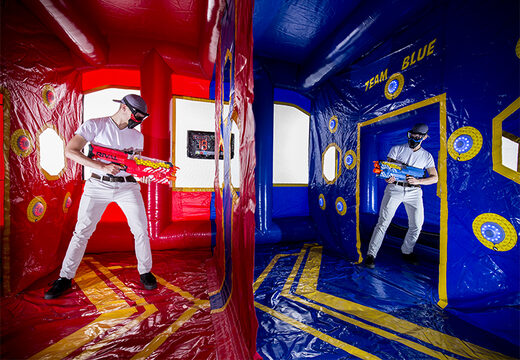 Comprar arena de batalla inflable para juegos IPS