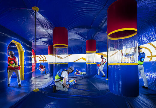 Ordene un Battle Arena inflable para jóvenes y mayores. Compra arenas hinchables online ahora en JB Hinchables España