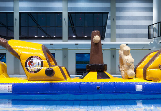 Compra un barco pirata hinchable para correr obstáculos con divertidos objetos para grandes y pequeños. Ordene carreras de obstáculos inflables en línea ahora en JB Hinchables España