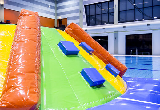 Compre un tobogán genial con tema de delfines para jóvenes y mayores. Ordene juegos de piscina inflables ahora en línea en JB Hinchables España