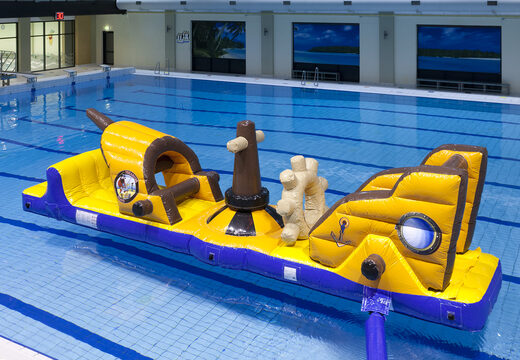 Ordena el curso de asalto del barco pirata con objetos divertidos para pequeños y mayores. Comprar carreras de obstáculos hinchables online ahora en JB Hinchables España