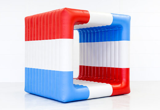 Ordene el cubo flip it rojo-blanco-azul para jóvenes y mayores. Comprar artículos hinchables online en JB Hinchables España