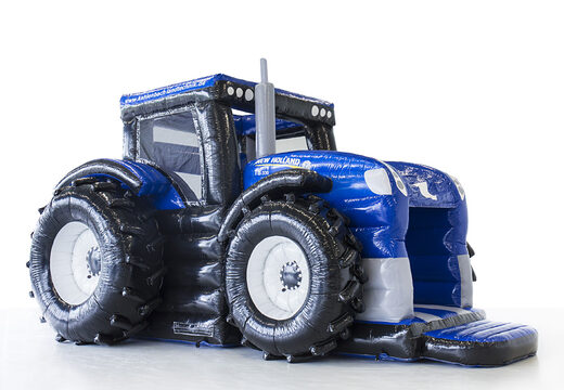 Castillos inflables personalizadas para tractores new holland fabricadas en JB Hinchables España. Compre casas de rebote promocionales en todas las formas y tamaños en línea en JB Hinchables España