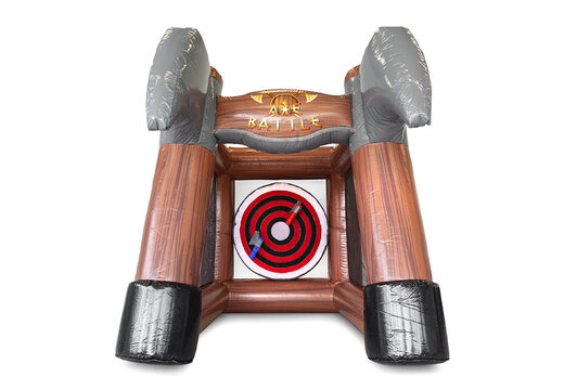 Ordene el juego inflable Axe Battle para jóvenes y mayores. Compre castillos hinchables ahora en línea en JB Hinchables España