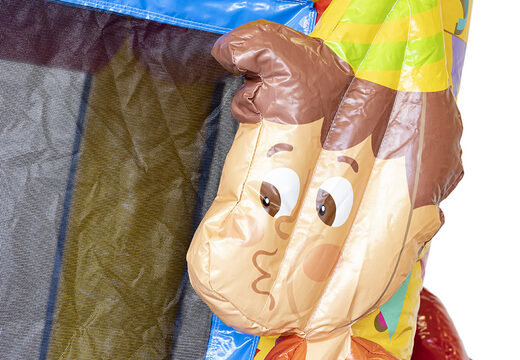 Ordene el pequeño castillo hinchable multijugador de fiesta inflable con tobogán para niños. Compre castillo hinchable en línea en JB Hinchables España