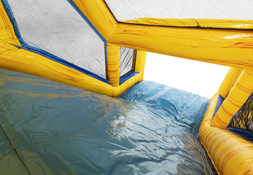 Compre una pista americana temática de mármol modular de 19 m con objetos 3D a juego para niños. Ordene pistas americanas inflables ahora en línea en JB Hinchables España