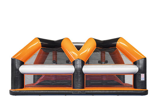 Pedido un curso de asalto inflable gigante modular Edge Walker para niños. Compre carreras de obstáculos inflables en línea ahora en JB Hinchables España