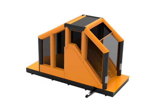 Compre una pista de asalto inflable de 40 piezas giga modular Cliff Jump para niños. Ordene carreras de obstáculos inflables en línea ahora en JB Hinchables España