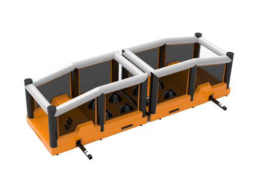 Compre una carrera de obstáculos modular inflable Stepping Stones de 40 piezas para niños. Ordene carreras de obstáculos inflables en línea ahora en JB Hinchables España