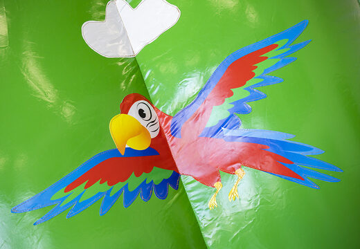 Compre Giraffe Slide Super slide com as cores alegres, objetos 3D e belas impressões nas paredes laterais. Ordene escorregadores infláveis ​​agora online em JB Hinchables España