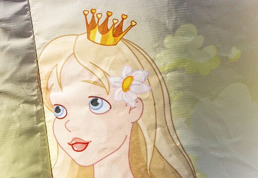 Pequeño castillo hinchable multifuncional de interior a la venta en tema princesa para niños. Compra castillos hinchables en línea en JB Hinchables España