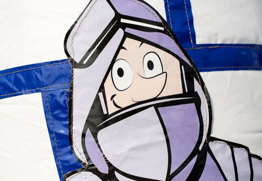 Mediano castillo inflable de interior multifun a la venta en tema de castillo para niños. Ordena inflables en línea en JB Hinchables España