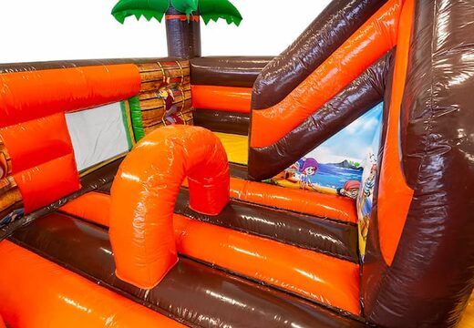 Ordene el castillo hinchable pirata Funcity multifuncional para niños. Compre hinchables en línea en JB Hinchables España