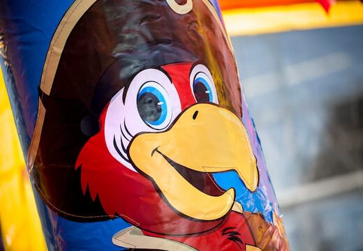 Castillo hinchable pirata interior multijugador con tobogán para niños. Ordene castillos hinchables en línea en JB Hinchables España