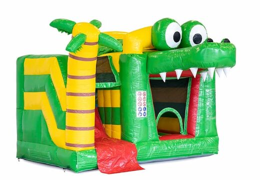 Compre castillo hinchable multijugador inflable con temática de cocodrilo con o sin bañera para niños en JB Hinchables España. Ordene castillos hinchables en línea en JB Hinchables España
