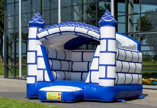 Compra una pequeño castillo hinchable con techo en el tema castillo para niños. Compra castillos hinchable en línea en JB Hinchables España