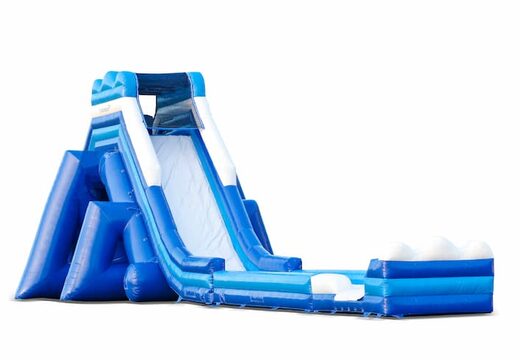 Ordene en línea un tobogán monstruo inflable de 8 metros de altura y 54 metros de largo con una escalera doble para sus hijos. Compre toboganes inflables ahora en línea en JB Hinchables España