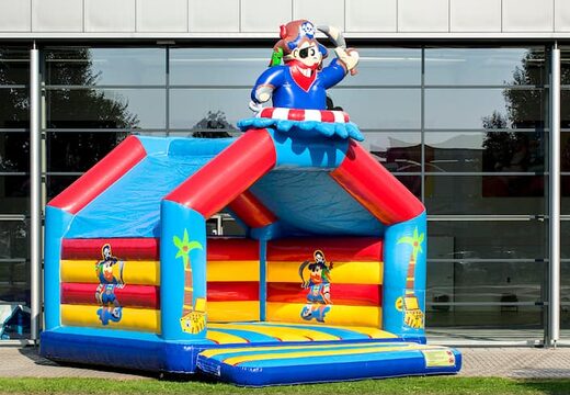 Compra un grande castillo inflable  con un tema pirata para niños. Compra castillos inflable en línea en JB Hinchables España