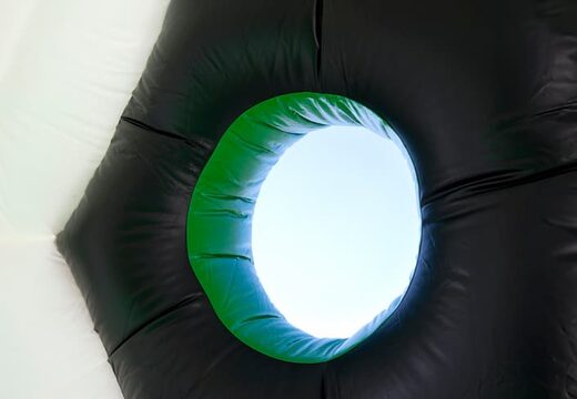 Compra un grande castillo hinchable  con un tema fútbol  para niños. Ordena castillos inflable en línea en JB Hinchables España